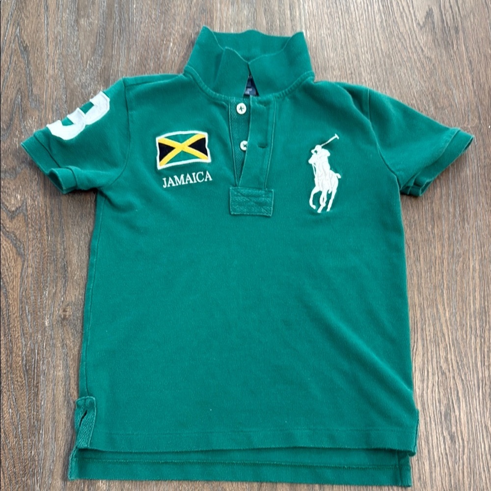 Polo Ralph Lauren Europe Italy Big Pony Jamaica Boys Size 5